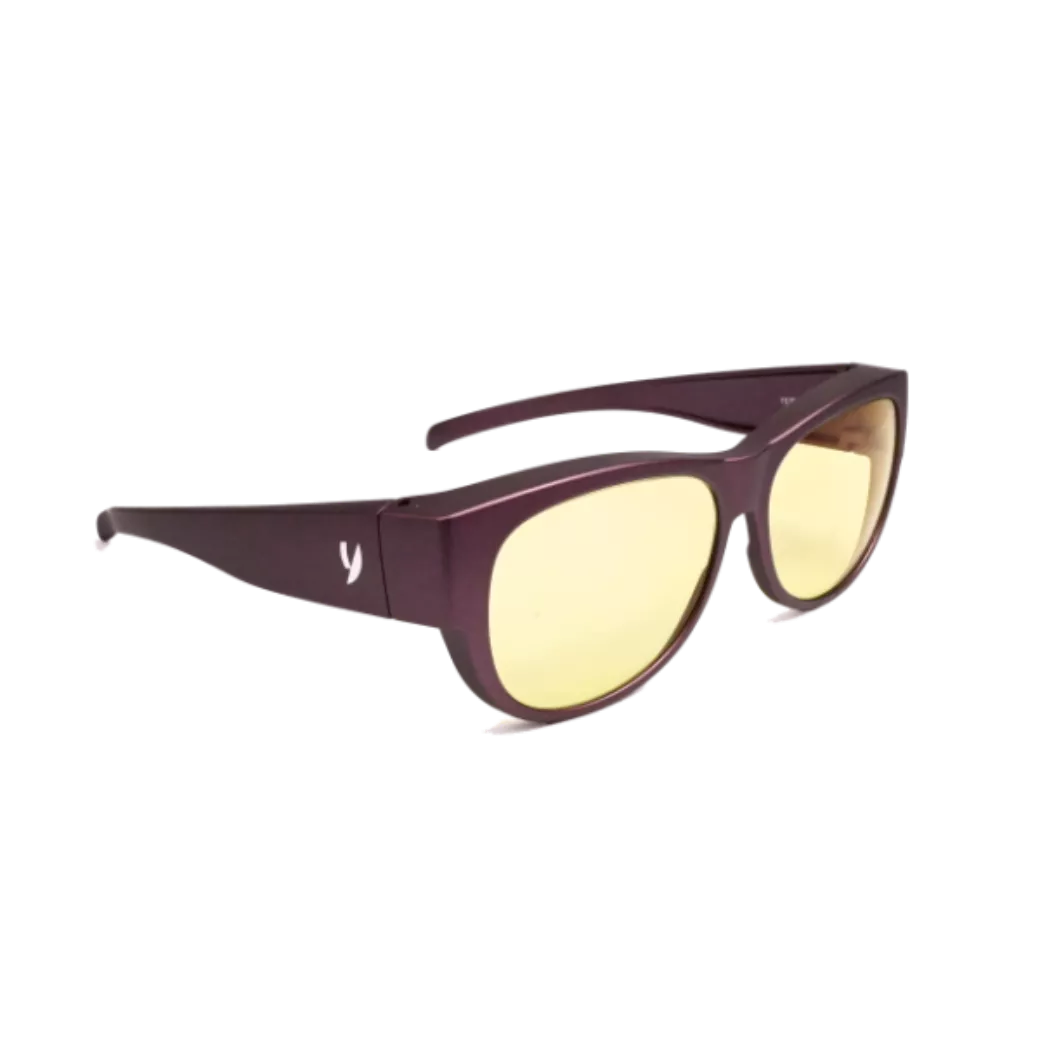 高清濾光眼鏡 3C族用 咖啡色/黑色/紫色